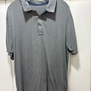 Free Fly Gray Comfort Polo Shirt Mens Size XL